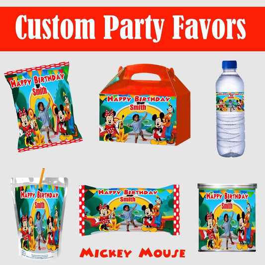 CUSTOM PARTY FAVORS