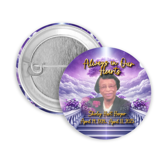 MEMORIAL BUTTONS