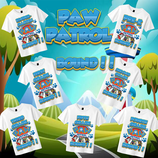 PAW PATROL BACK TO SCHOOL  PRE-K THROUGH 5TH GRADE (Copy)