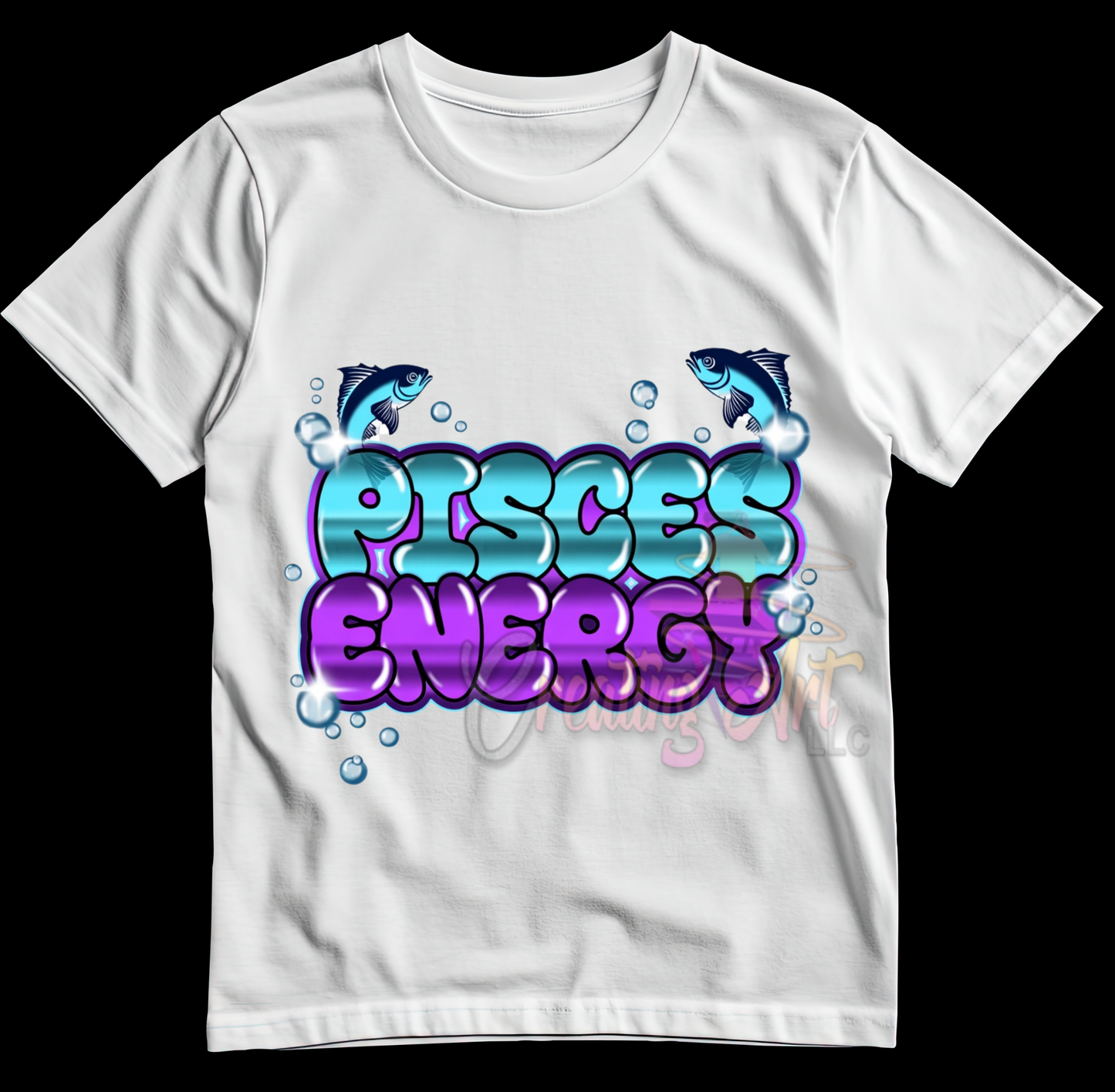 Pisces Energy DTF Print 12 wide image (Copy)