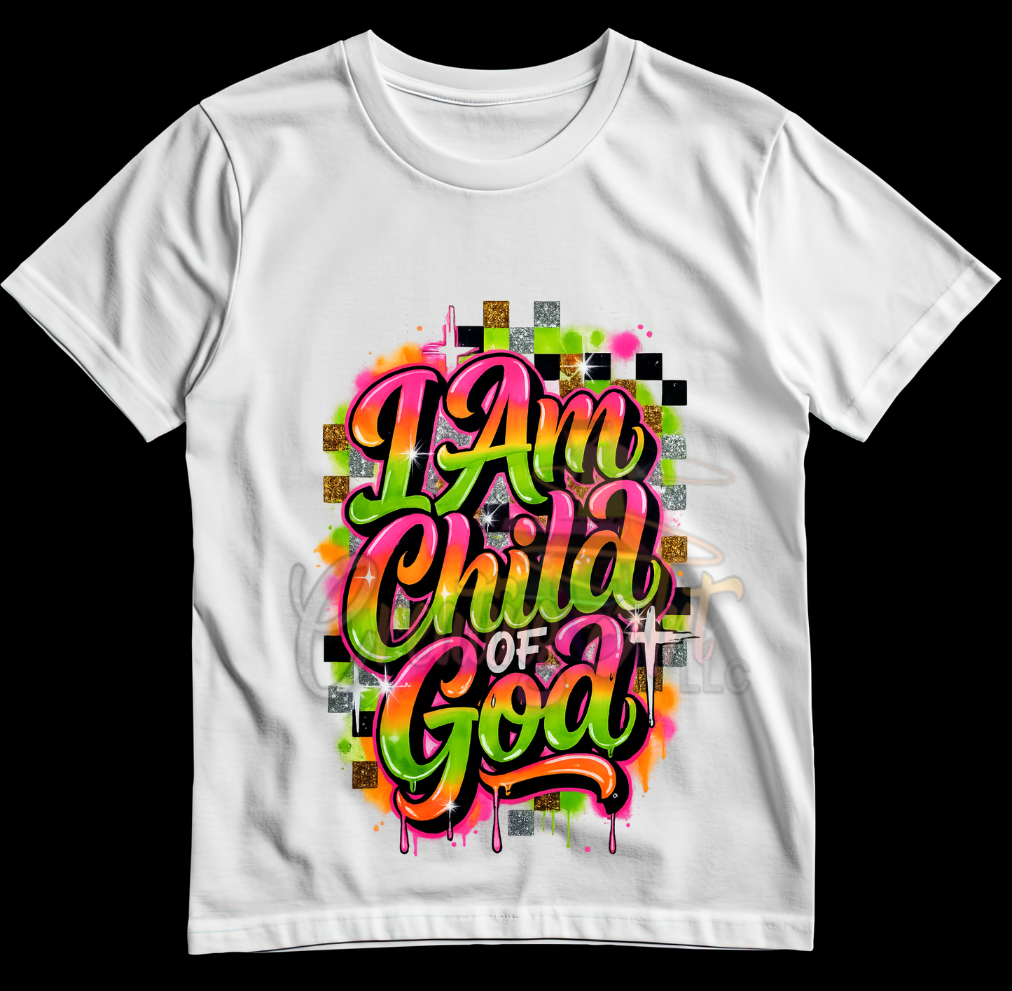 I am a Child of God DTF Print 12 wide image