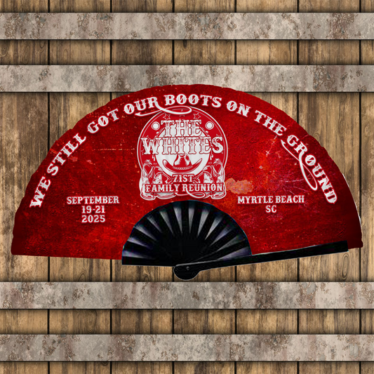 White Family Reunion Clack Fans