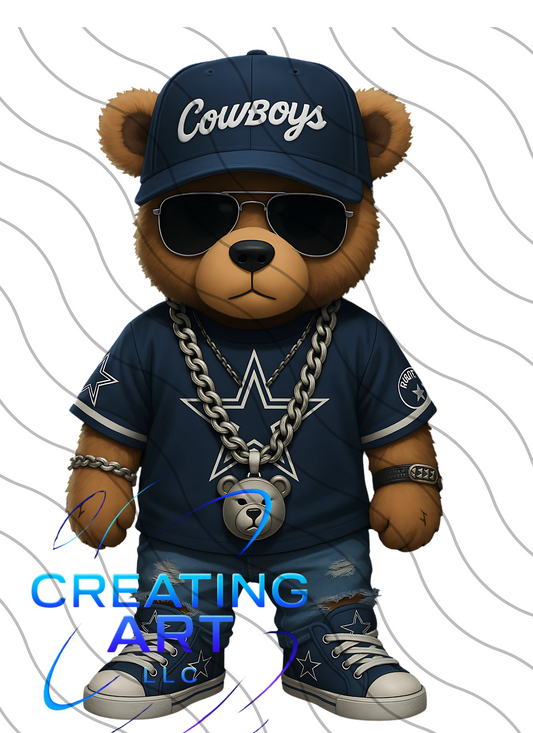 Bear Cowboys digital file