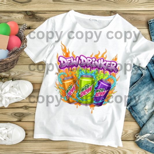 Dew Drinker  Orange digital file