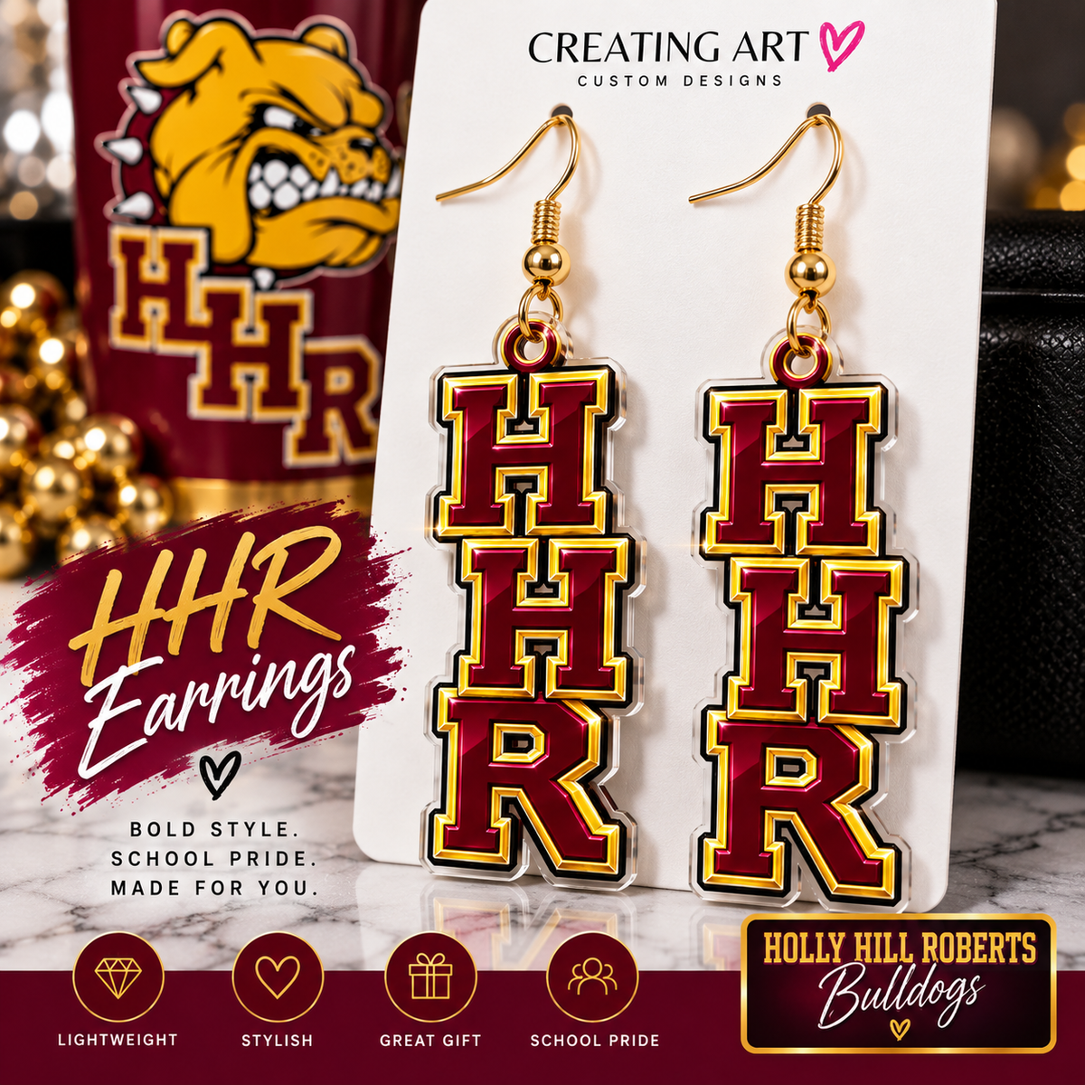 Holly Hill Roberts HHR earrings