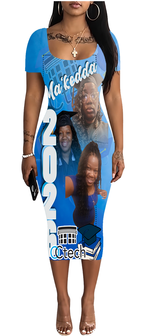 Graduation Bodycon dress