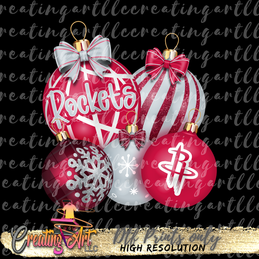 NBA Holiday Balls  ( Dtf Prints Only) (Copy)