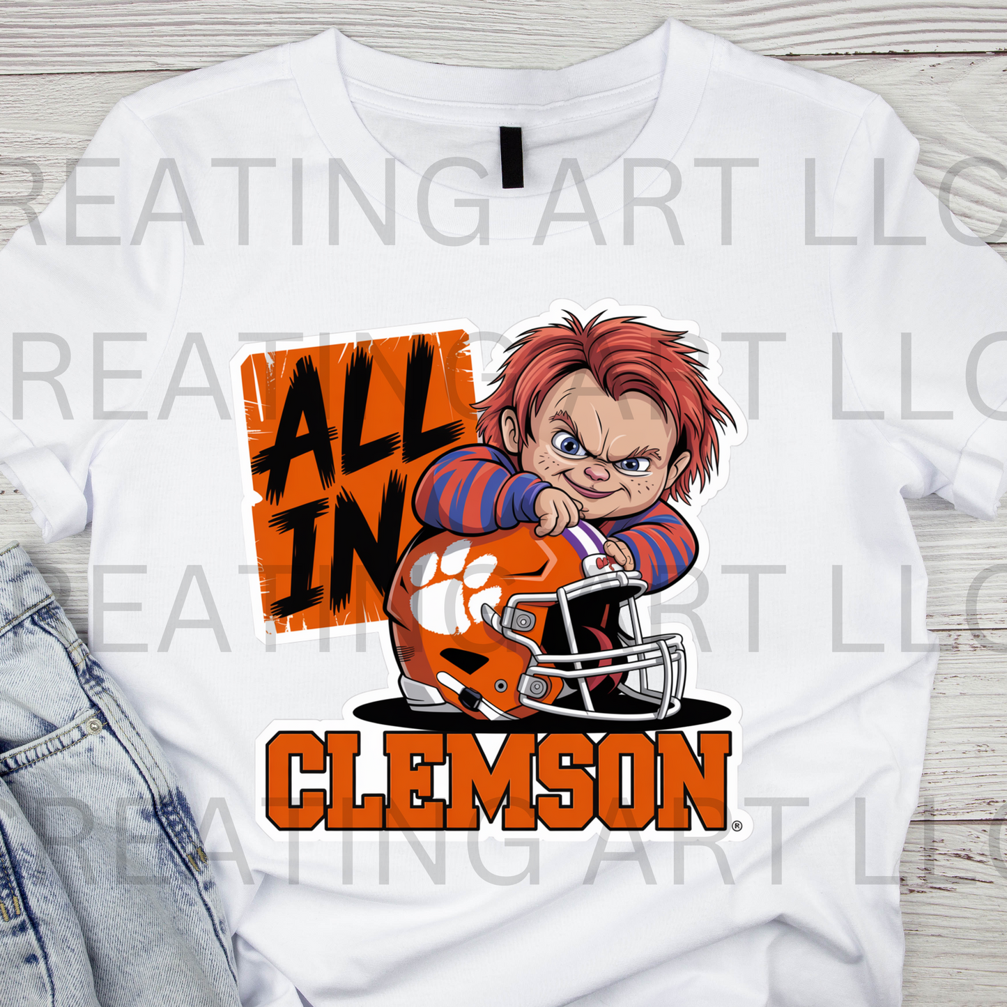 Clemson  Sublimation png digital file