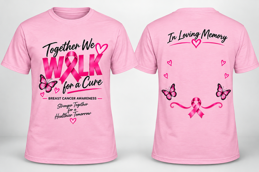 Personalized Breast Cancer Memorial Shirt