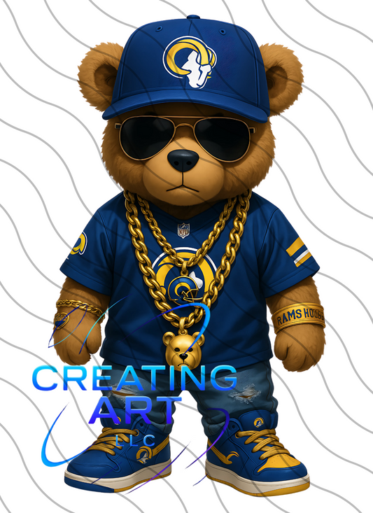 Bear Rams  digital file