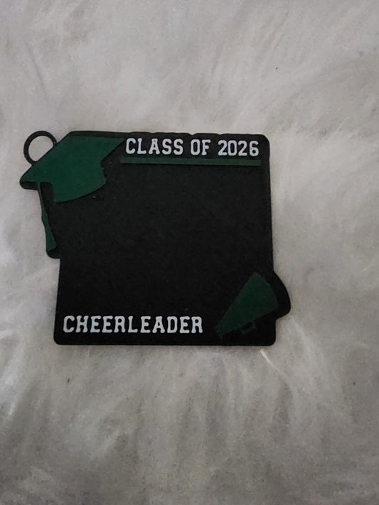 Cheer keychains class of 2026
