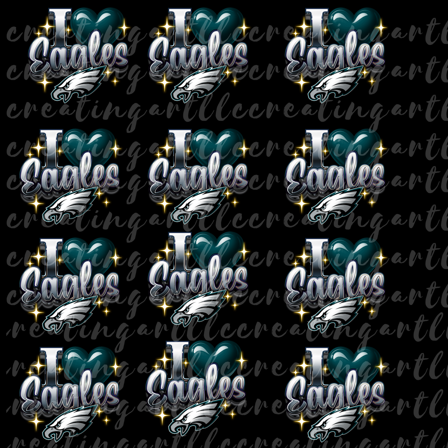 I ♥️ Teams NFL  Coffee cup prints ( uvdtf  Prints Only)