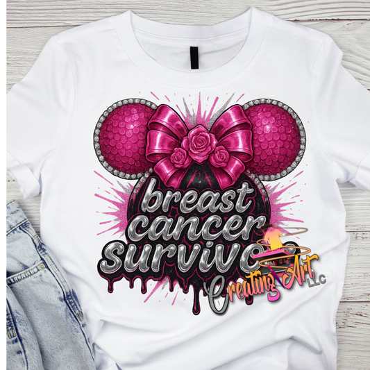 Breast Cancer Survivor digital COMMERCIAL USE