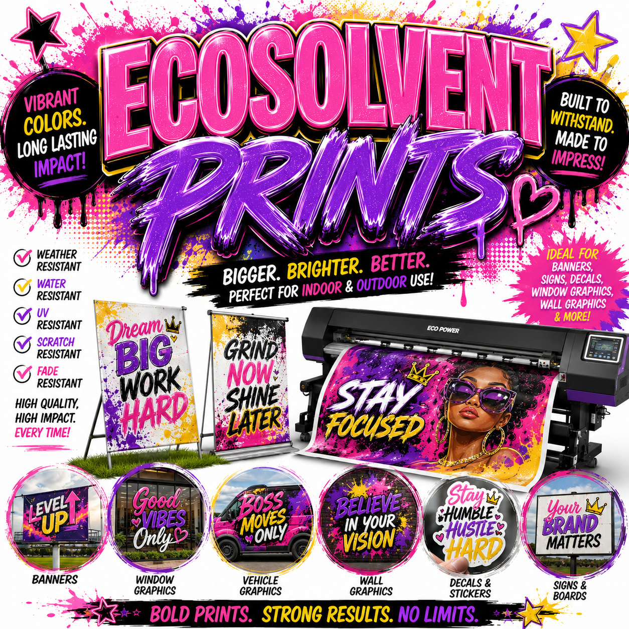Eco Solvent Gang Sheet