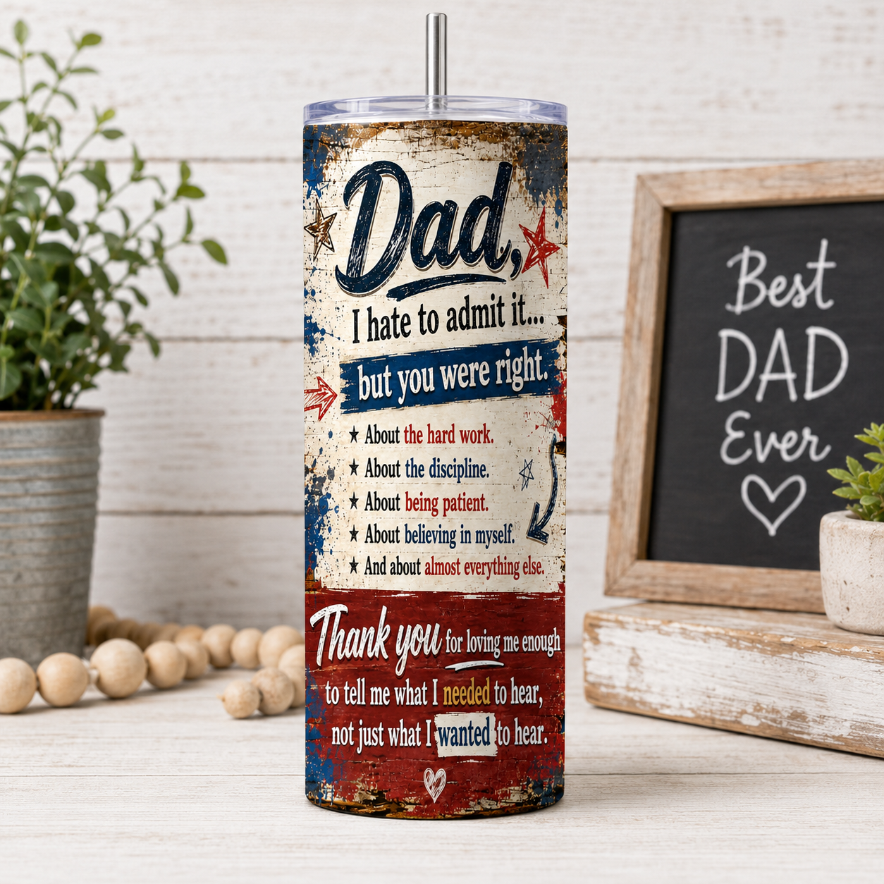 Dad Tumbler