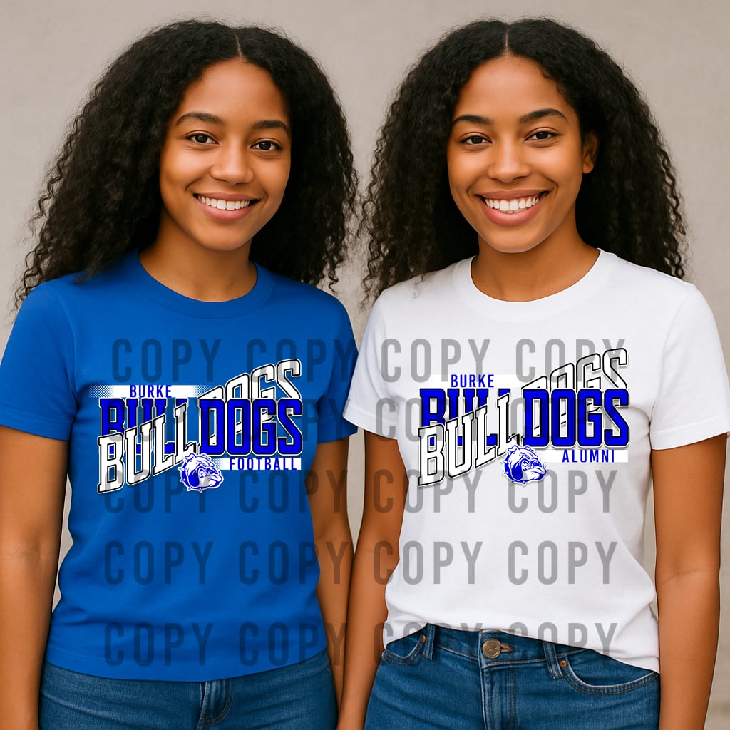 BURKE Football and Alumni tshirts