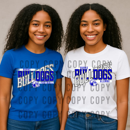 BURKE Football and Alumni tshirts