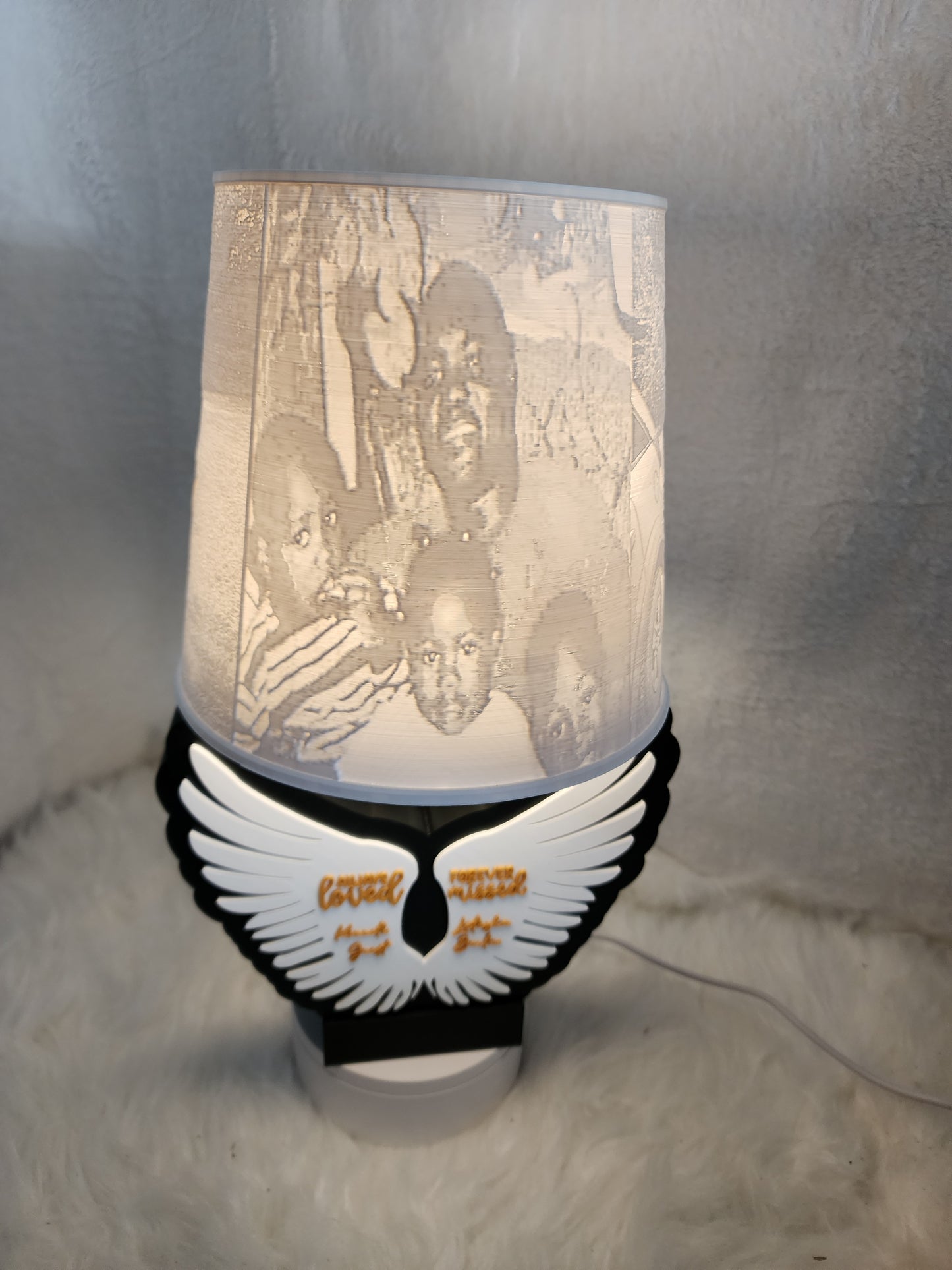 3D customized lamp