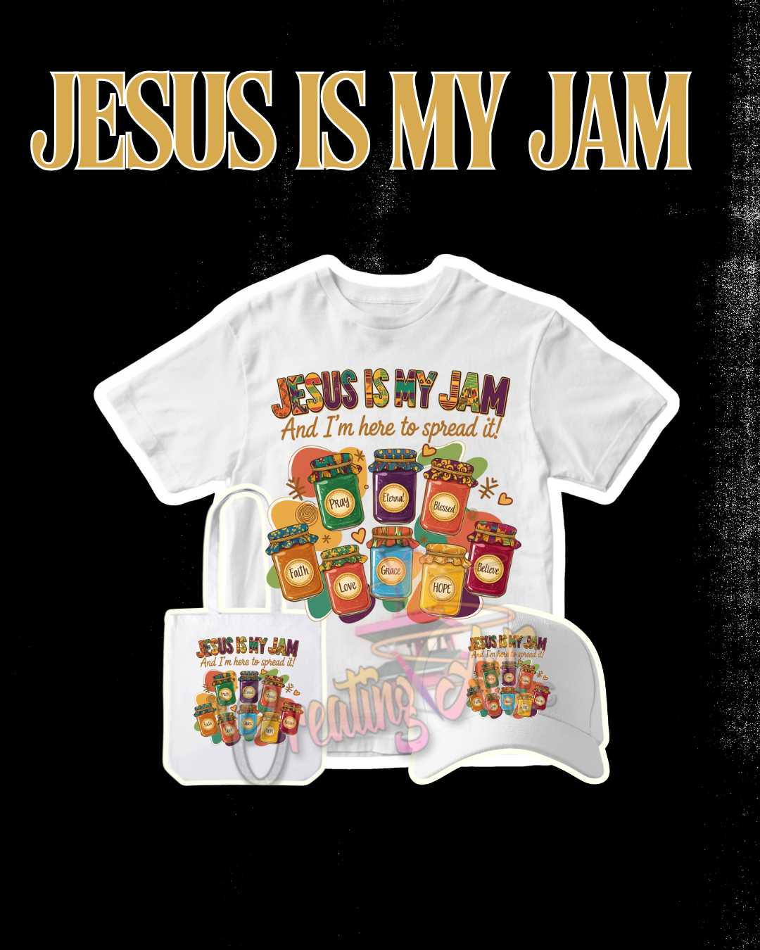 Jesus is My Jam DIGITAL PNG DOWNLOAD