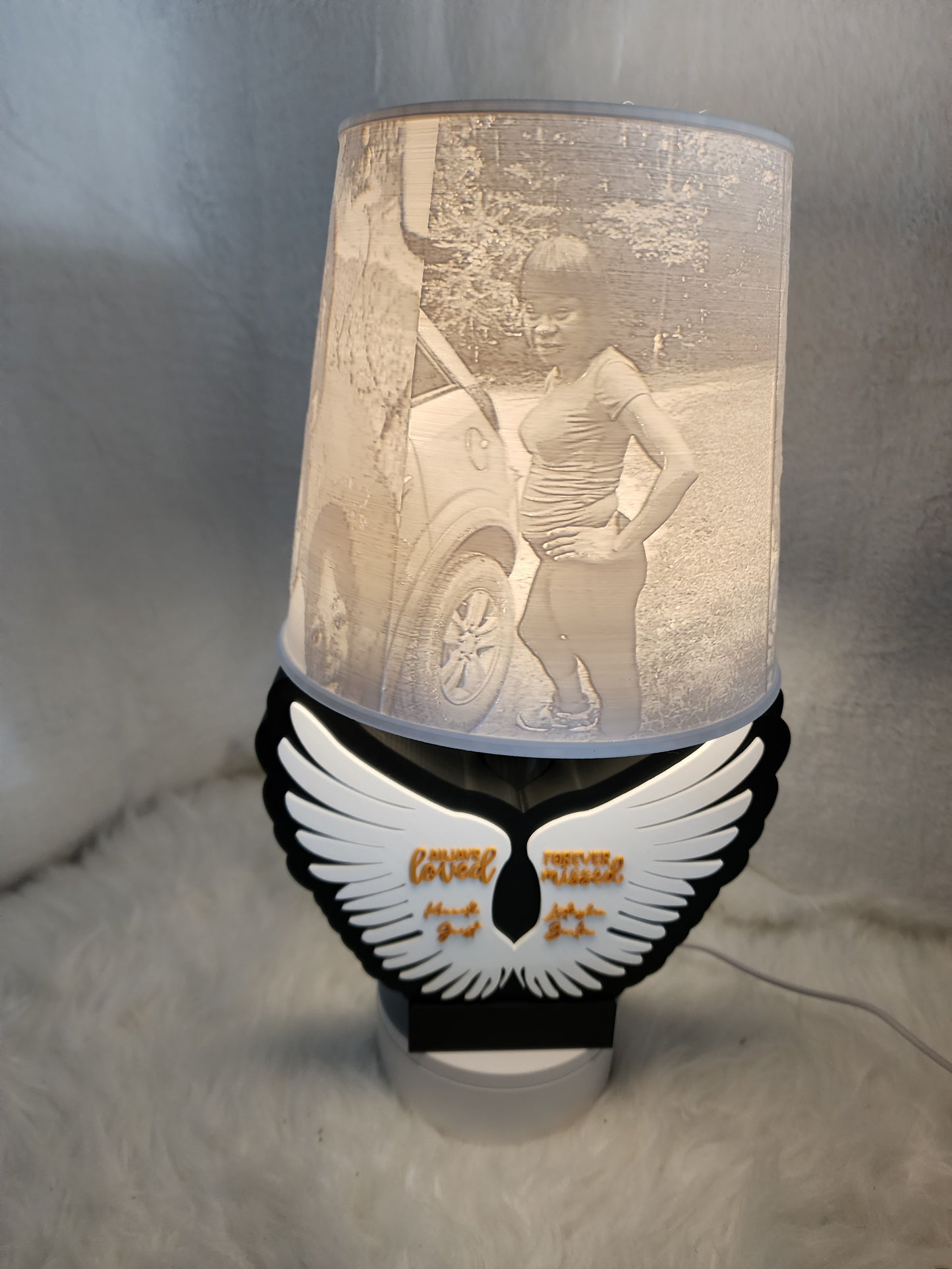3D customized lamp