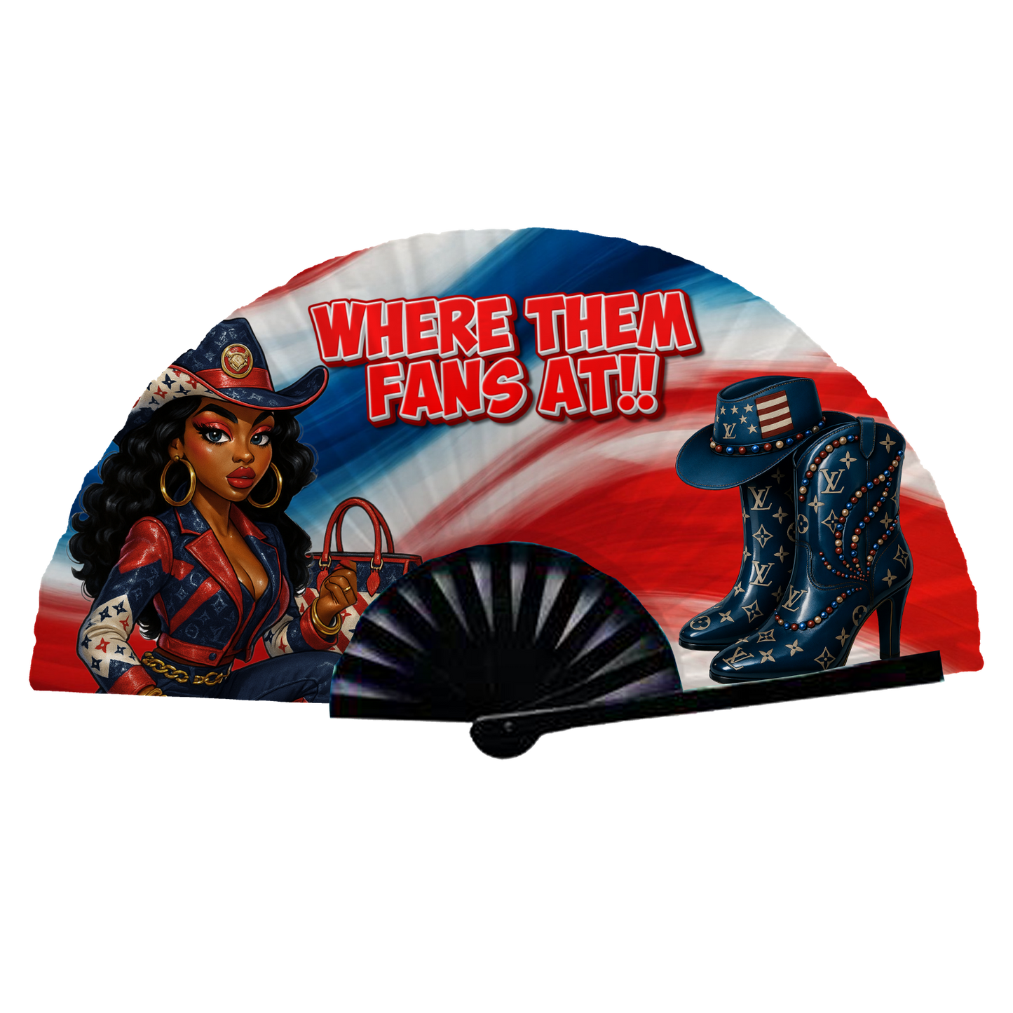 4th of July LV Fan digital file